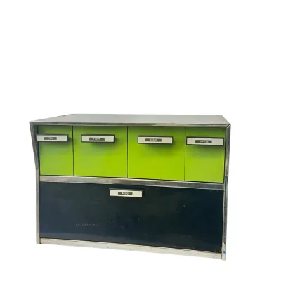 Vintage Speko Products Mid-Century Kitchen Canister & Bread Box Unit