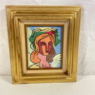 3692 Original Framed Portrait of a Woman- Peter Keil