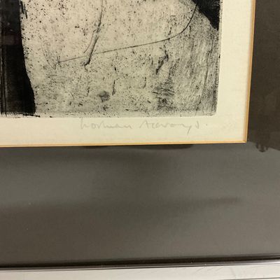 3708 Norman Ackroyd Signed Etching 'St Mary's Evening' 66/75