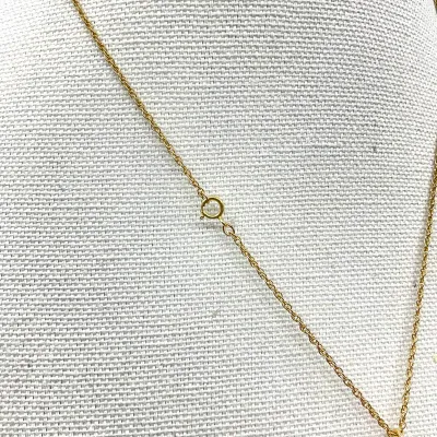 3008 14K Yellow Gold Old Mine Cut Diamond Starburst Pendant Necklace – 0.30 CT