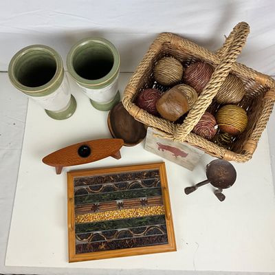3622 18-Piece Rustic Farmhouse & Garden Décor Lot