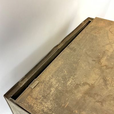 Antique Chase & Sanborn's Coffee Metal Bin