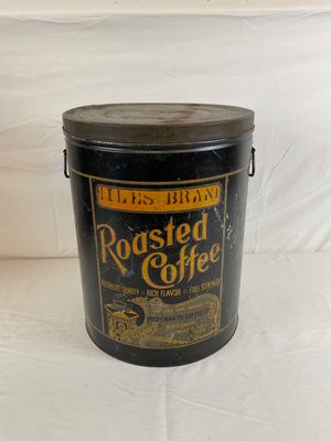 Vintage Merchants Coffee Co. 25 lb Roasted Coffee Tin