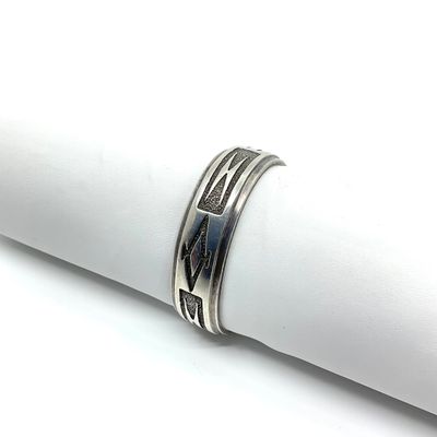 Ben Nighthorse Sterling Silver Cuff Bracelet