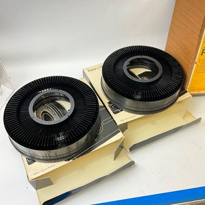 Vintage Kodak Carousel 750H Slide Projector with Two Rotary Slide Trays