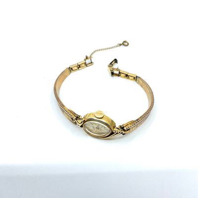 Vintage Benrus 14K Gold Women's Cocktail Watch