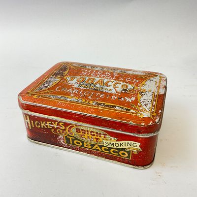Vintage Hickey's & Flying Dutchman Tobacco Tins - Set of 2