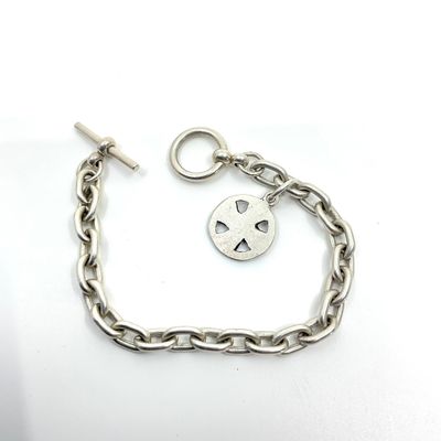 Prochain Sterling Silver Celtic Cross Toggle Bracelet