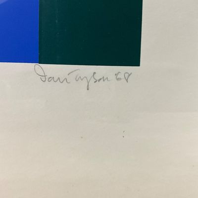 3710 Ian Tyson Signed Serigraph 'Hone' 1967, Edition 9/25