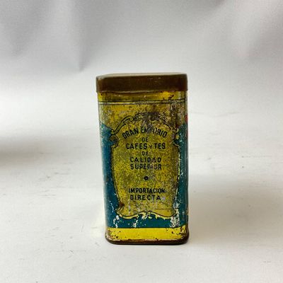 Vintage Stewart and Young Molasses Candy & Tarzan Te Puro Tins - Set of 2
