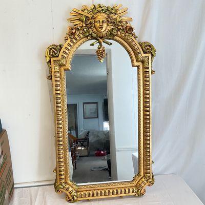 1986 Franklin Mint The King Louis XIV Mirror by Vincenzo Fancelli