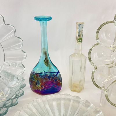Vintage Glassware & Pottery Collection - Robert Held Art Glass, Wedgwood Style