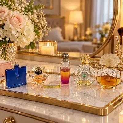 3632 Vintage Designer Perfume Bottle Lot – Bvlgari, Lancôme, Estée Lauder & More