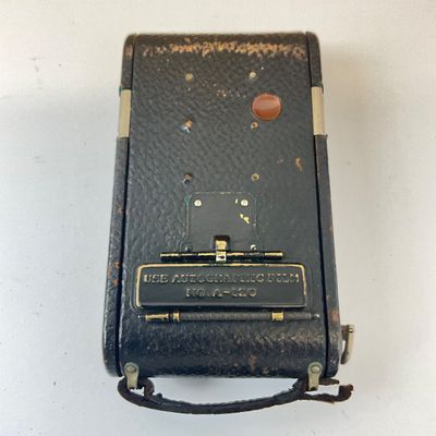 Vintage Kodak Autographic Camera, Opera Glasses, Edison Cylinder & Records