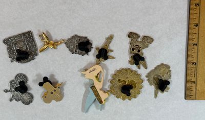 Assorted Disney Tinker Bell Trading Pins - Lot of 10