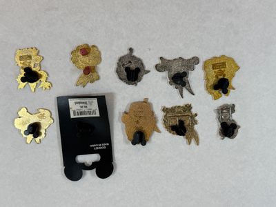 Assorted Disney Tinker Bell Collectible Trading Pins - Lot of 10