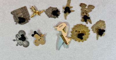 Assorted Disney Tinker Bell Trading Pins - Lot of 10