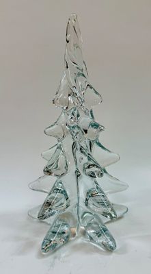 Art Glass Christmas Tree Figurine