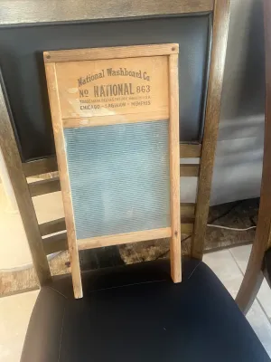 Vintage National Washboard Co. No. 863 washboard 
