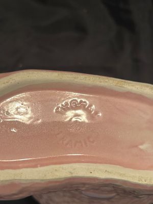 TWO ADORABLE MCM BABY PLANTERS NAPCO AND THOMAS CERAMICS