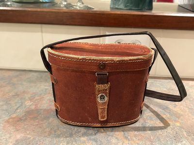 MAYFLOWER BINOCULARS & GE LIGHT METER WITH CASES