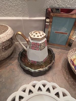 MIKASA SERVING DISH, NIPPON?, OCCUPIED JAPAN DISHES AND OTHER HOME DECOR
