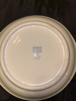 LENNOX SERVING BOWL, CALIFORNIA USA SOUP TAURINE WITH LADEL AND MORE