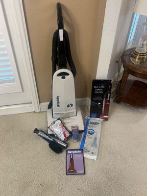 SIMPLICITY SYMMETRY VACUUM CLEANER WITH ACCESSORIES