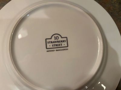 ROYAL KENDAL FINE BONE CHINA PLATES,, GREEN & RED COLORED WATER GOBLETS AND PLATES & MORE