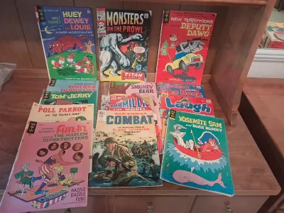 VINTAGE COMICS LIKE ARCHIE, YOSEMITE SAM AND OTHER CLASSIC