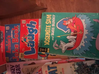 VINTAGE COMICS LIKE ARCHIE, YOSEMITE SAM AND OTHER CLASSIC