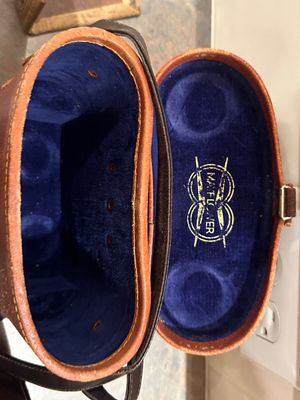 MAYFLOWER BINOCULARS & GE LIGHT METER WITH CASES