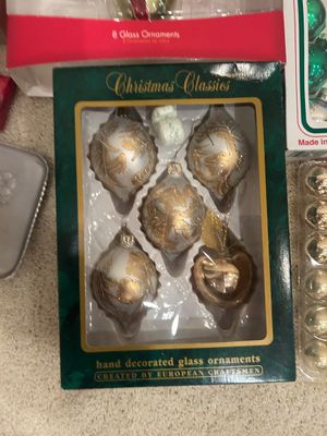 CHRISTMAS DECORATIONS