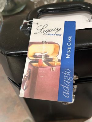 LEGACY WINE CASE, VTG BI COR BATTERY OPERATED MIXER AND MORE