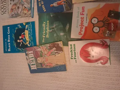 CHILDREN'S BOOKS, HEIDI, GOD AND NATURE, FRECKLED AT FOURTEEN AND MORE