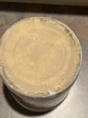 VINTAGE KAUKAUNA KLUB AND LAMBRECHT BUTTER STONEWARE CROCKS