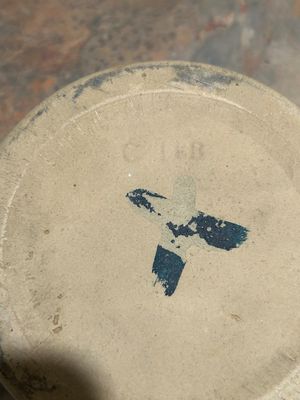 VINTAGE KAUKAUNA KLUB AND LAMBRECHT BUTTER STONEWARE CROCKS