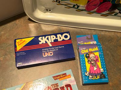 WALT DISNEY CASEY JR METAL TRAY AND CHILDREN'S GAMES AND BOOKS