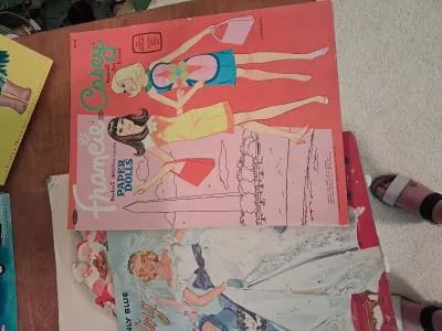 DOLLS OF FAR OFF LAND, BARBIE SKIPPER, BABY BROTHER & SISTER PAPERDOLLS