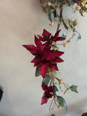 MAROON AND BRASS HOME DECOR