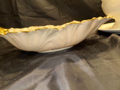 LENNOX SERVING BOWL, CALIFORNIA USA SOUP TAURINE WITH LADEL AND MORE