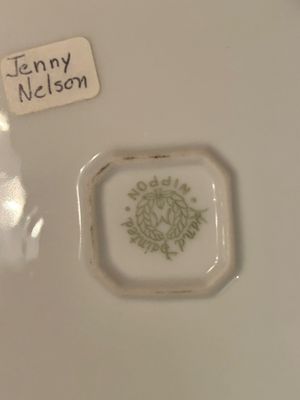 VTG CHILDREN'S GLASS TEA SET AND SILVERWARE