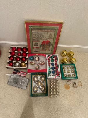 CHRISTMAS DECORATIONS