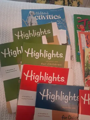 HIGHLIGHTS AND GOLDEN MAGAZINES