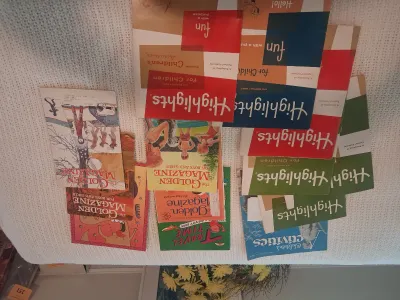 HIGHLIGHTS AND GOLDEN MAGAZINES