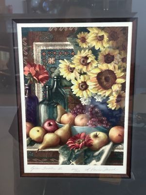 K. HAINES DENCH SIGNED STILL LIFE ART PRINTS - SET OF 2