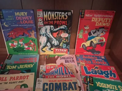 VINTAGE COMICS LIKE ARCHIE, YOSEMITE SAM AND OTHER CLASSIC