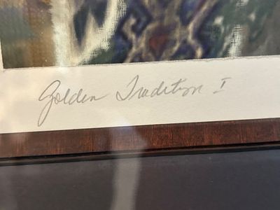 K. HAINES DENCH SIGNED STILL LIFE ART PRINTS - SET OF 2