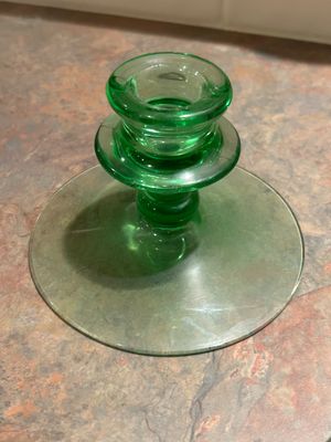 MUSSBACH GERMANY CHROME WARE AND GREEN GLASSWARE COLLECTION