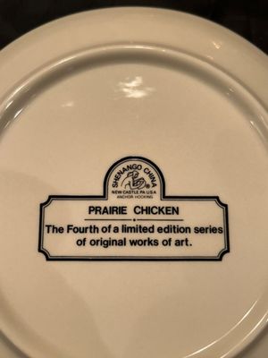 FALL THEMED HUTSCHENREUTHER SELB PLATES AND OTHER LIKE ITEMS